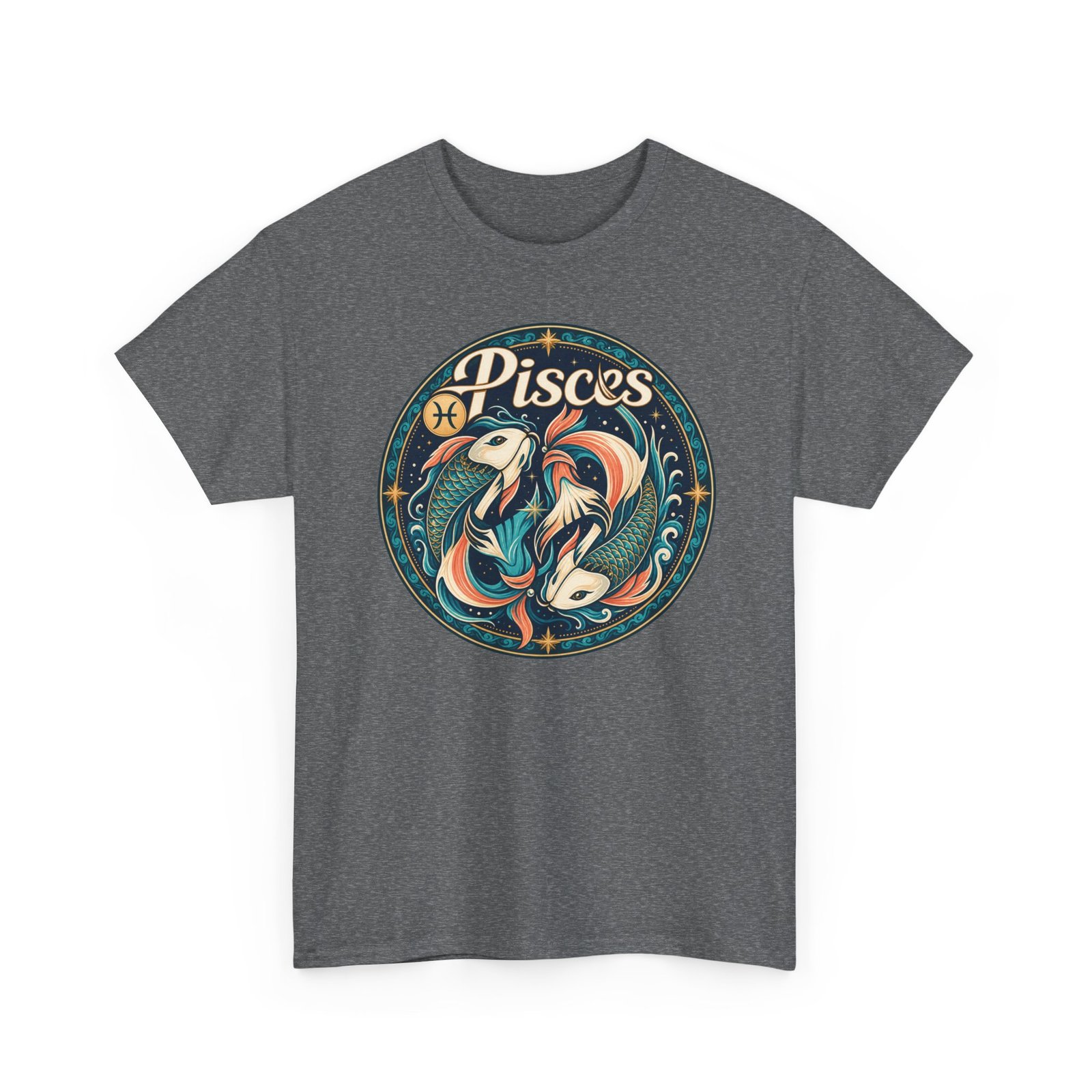 Pisces Zodiac - Unisex T-Shirt – Dream Deep, Flow Freely - Image 17