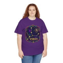 Virgo Constellation - Unisex T-Shirt – Celestial Precision - Image 9