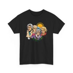 Mount Goldmore - Unisex T-Shirt – Golden Girls Mount Rushmore Parody and Classic TV - Image 24