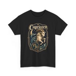 Capricorn Zodiac - Unisex T-Shirt – Sea-Goat, Astrology and Earth Sign - Image 10
