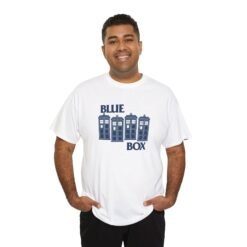 Blue Box – Unisex T-Shirt – Timey-Wimey Punk Rock - Image 3