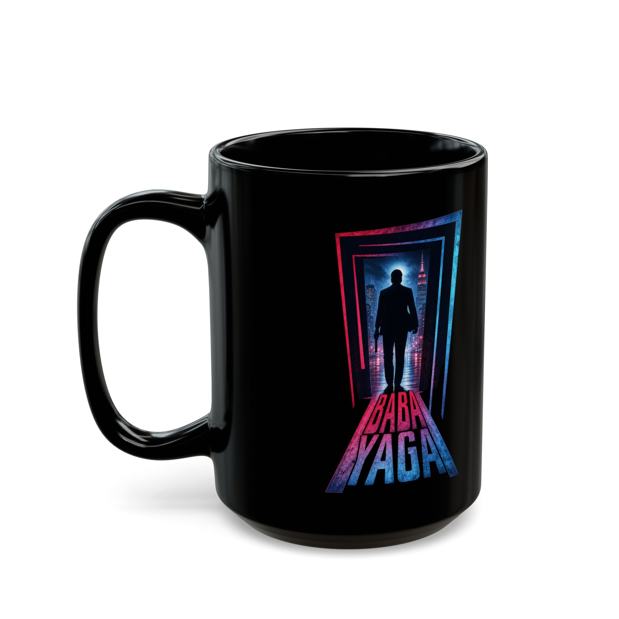 Baba Yaga – Black 11oz or 15oz Mug – Coffee for the Boogeyman - Image 9