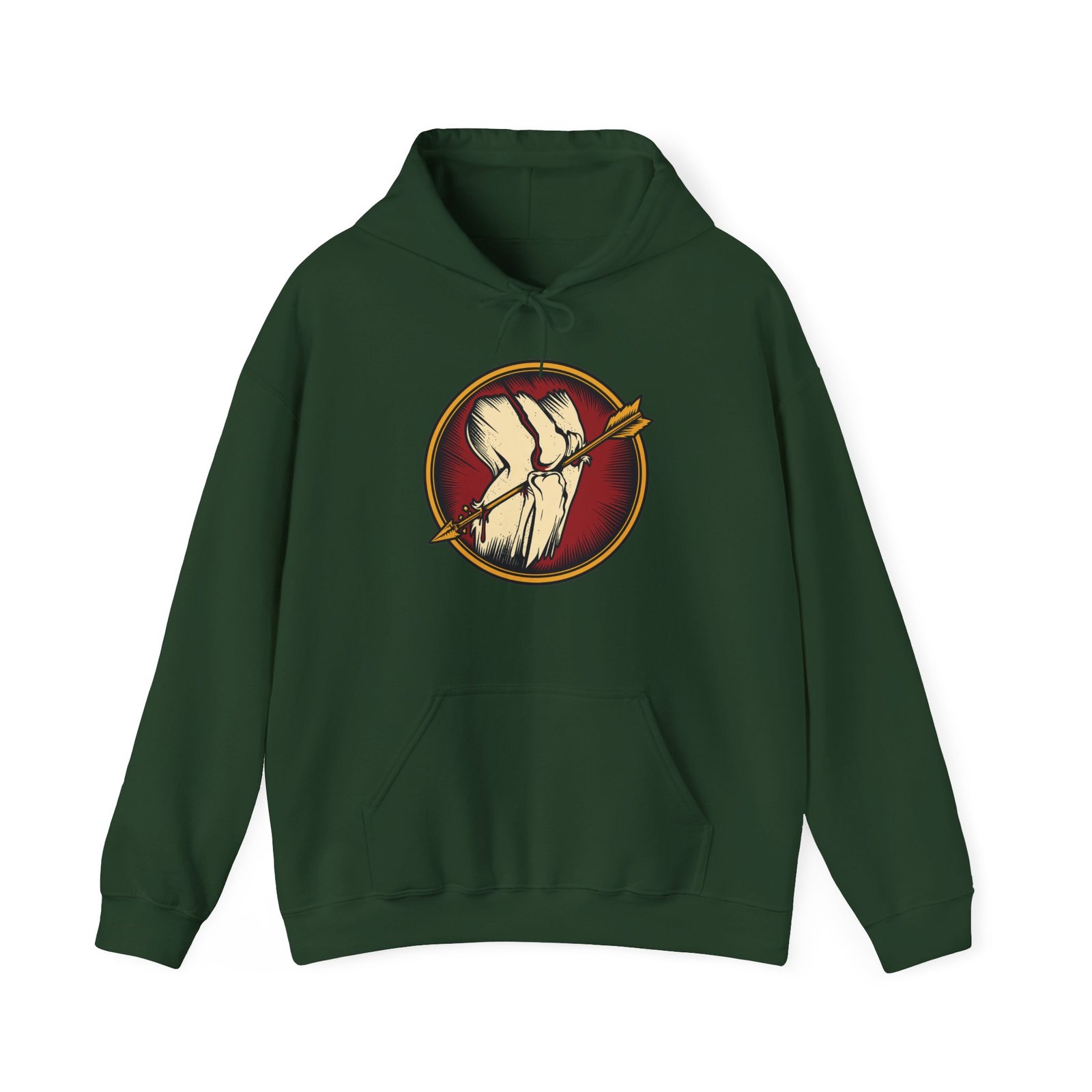 Arrow to the Knee – Unisex Hoodie – I Used to Be an Adventurer - Image 7