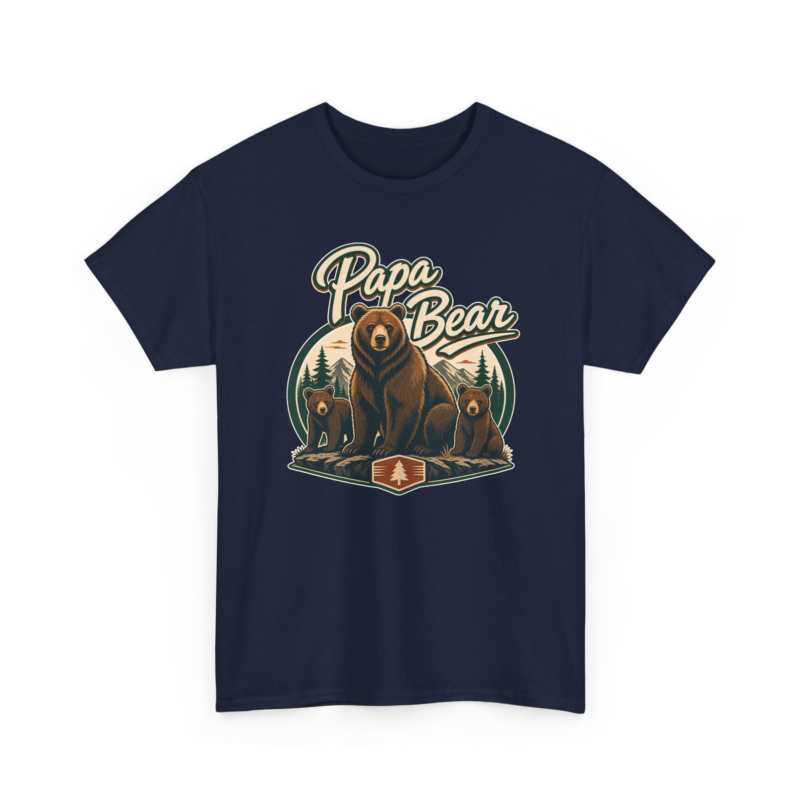 Papa Bear – Unisex T-Shirt – Proud Protector of the Den - Image 22