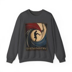 Licensed to Walk Silly - Unisex Sweatshirt – Monty Python Ministry of Silly Walks 007 Mashup - Image 10