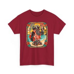 Krampus Island – Unisex T-Shirt – Naughty List, Meet Paradise - Image 19