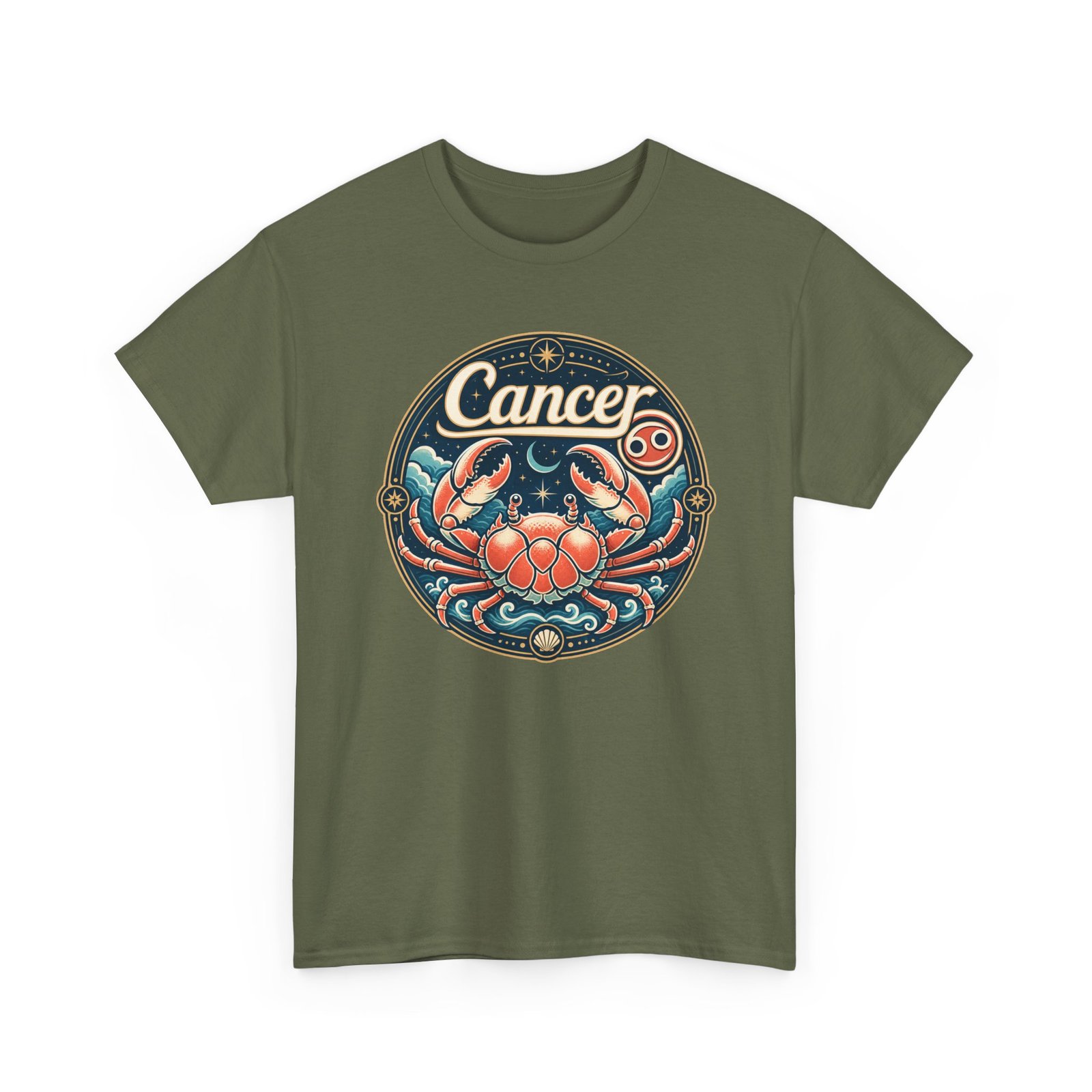 Cancer Zodiac - Unisex T-Shirt - Cosmic Crab Vibes - Image 12