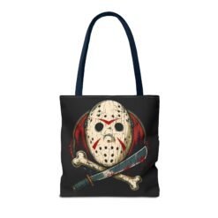 Jason Voorhees Jolly Roger - Tote Bag – Friday the 13th Horror - Image 54