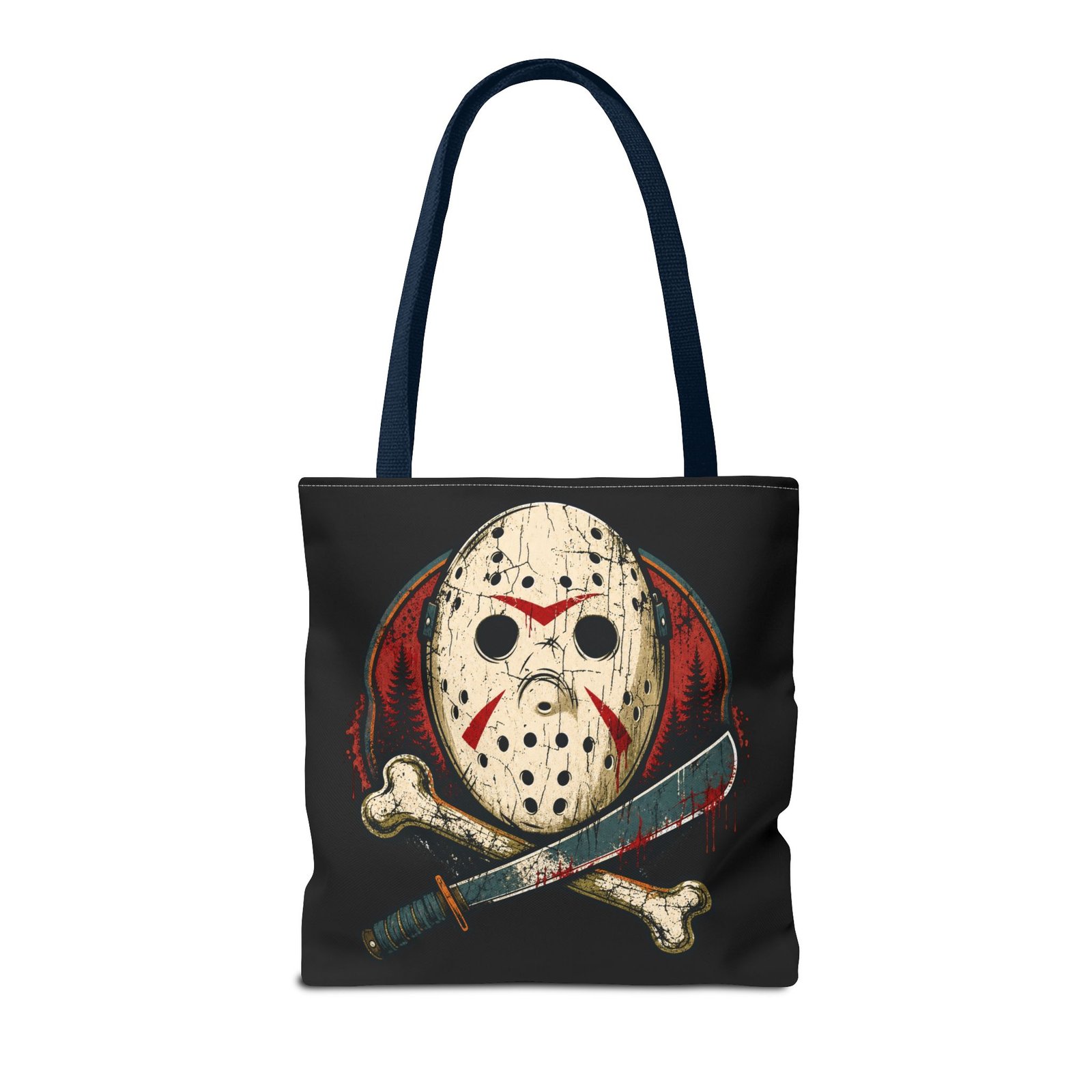Jason Voorhees Jolly Roger - Tote Bag – Friday the 13th Horror - Image 54