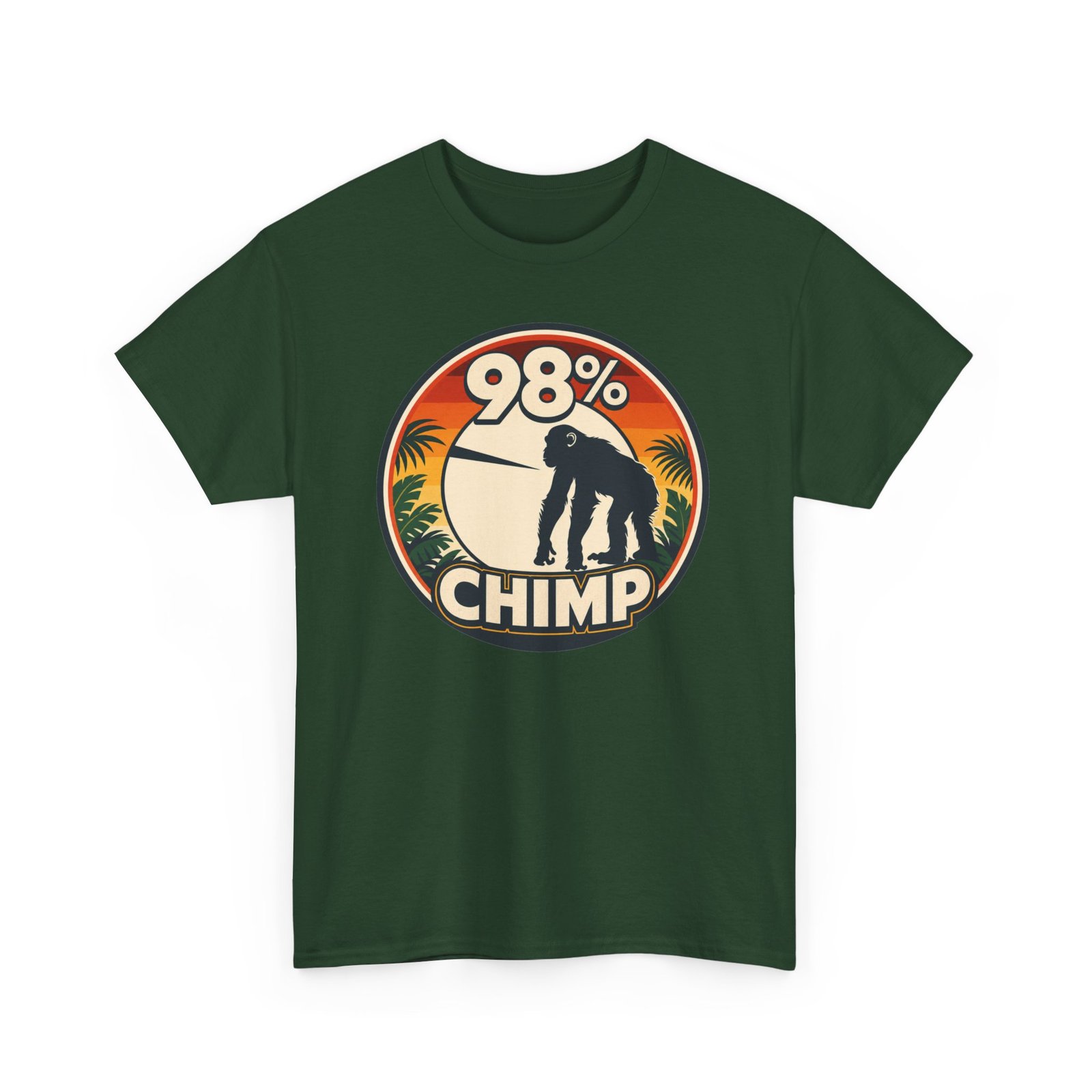 98% Chimp – Unisex T-Shirt – Embrace Your Inner Primate - Image 13