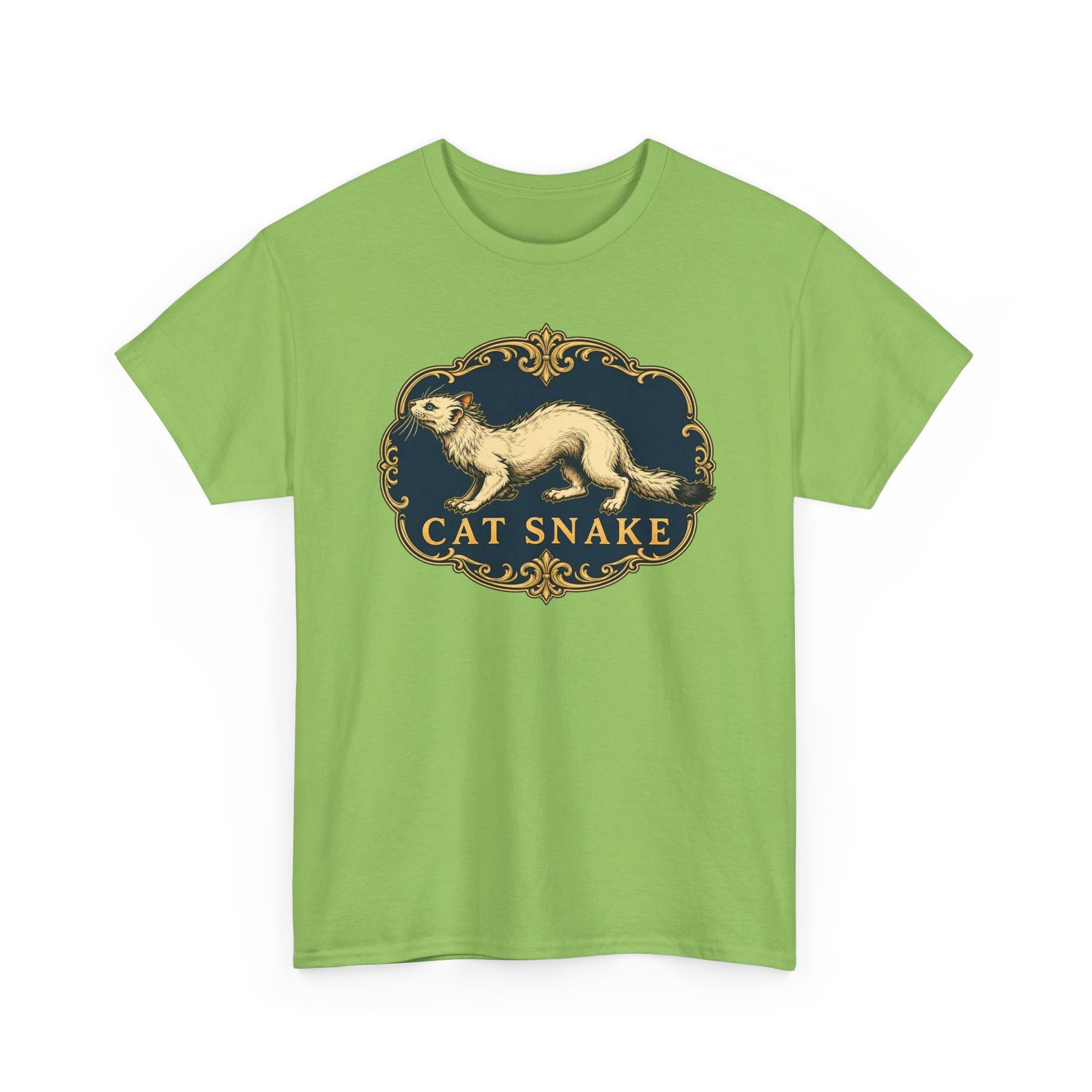 Cat Snake – Unisex T-Shirt – Long, Silly, and Full of Mischief - Image 27