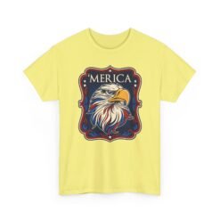 ’Merica - Unisex T-Shirt – Bald Eagle, Big Attitude - Image 26