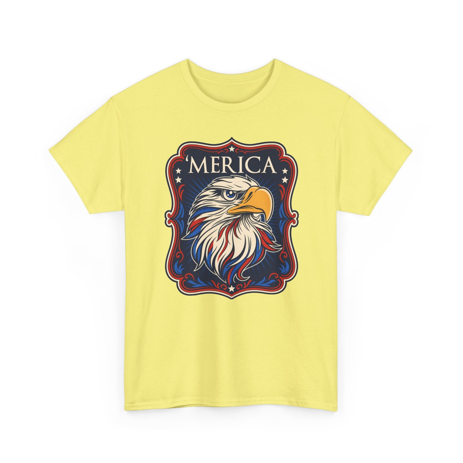 ’Merica - Unisex T-Shirt – Bald Eagle, Big Attitude - Image 26