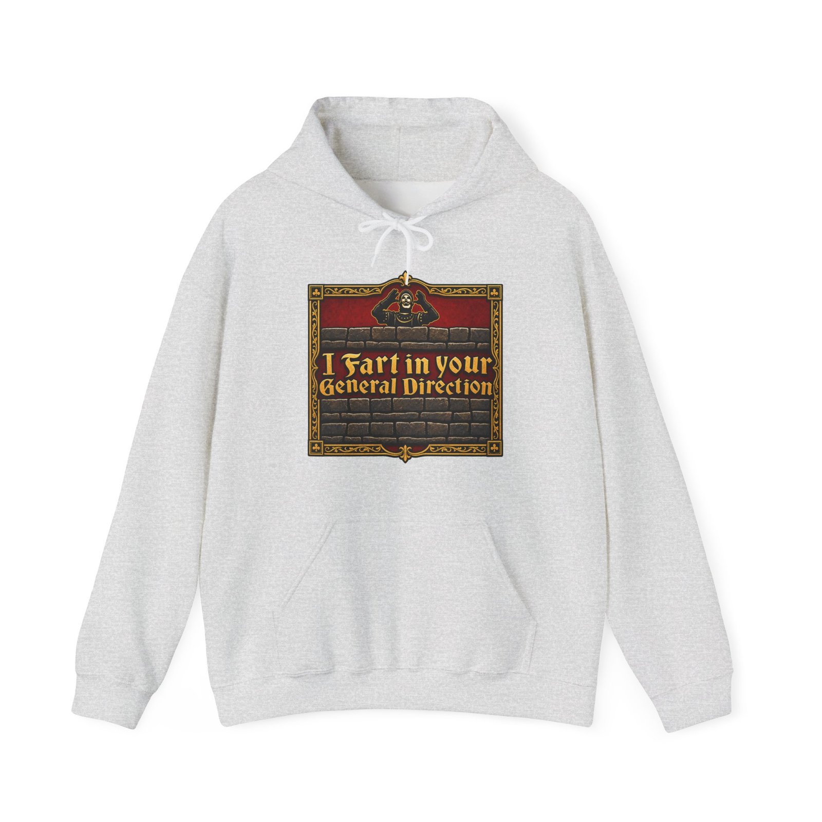 I Fart in Your General Direction - Unisex Hoodie – Monty Python and the Holy Grail French Taunter - Image 5