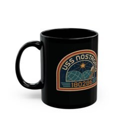 USCSS Nostromo – Black 11oz or 15oz Mug – Crew-Approved Galactic Fuel