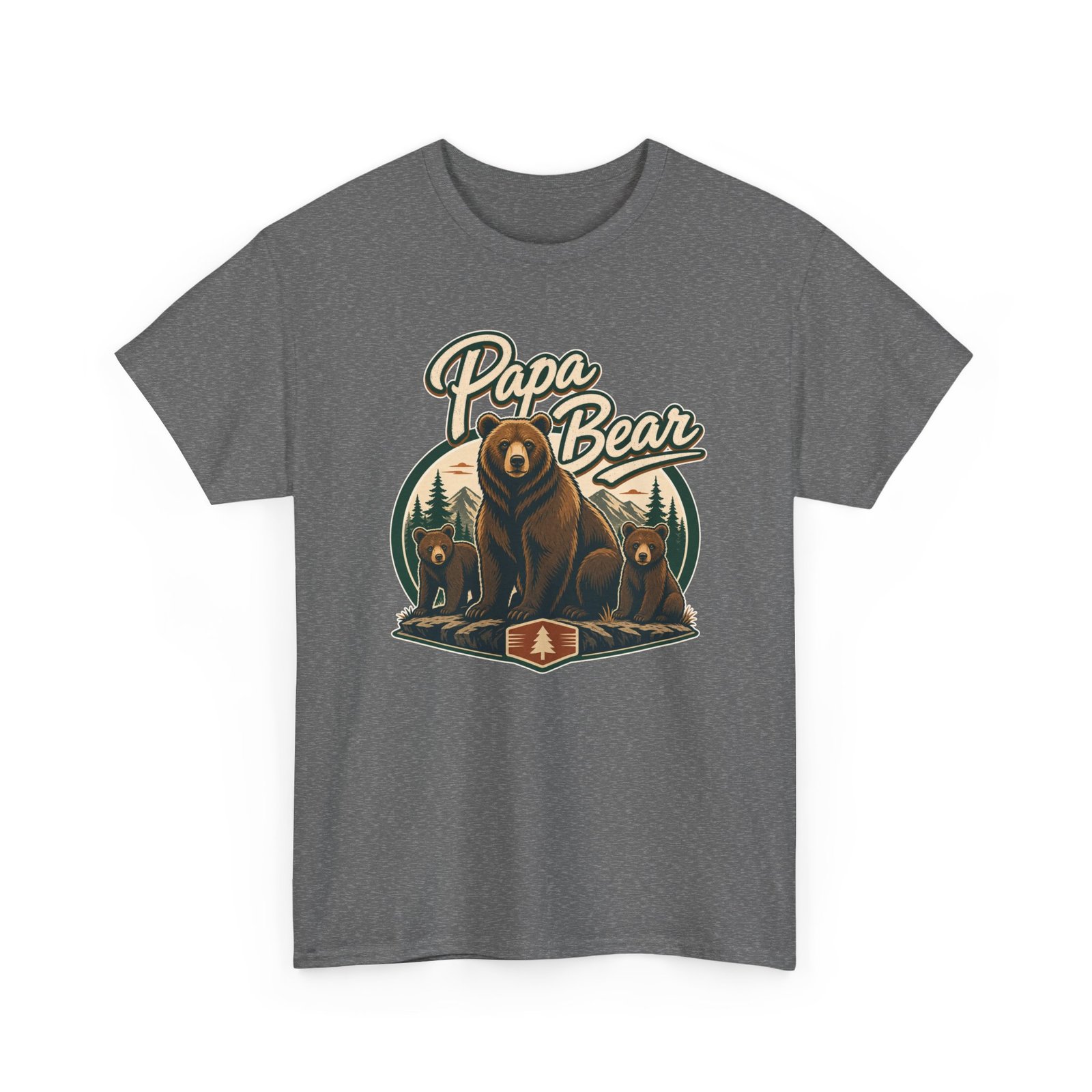 Papa Bear – Unisex T-Shirt – Proud Protector of the Den - Image 21