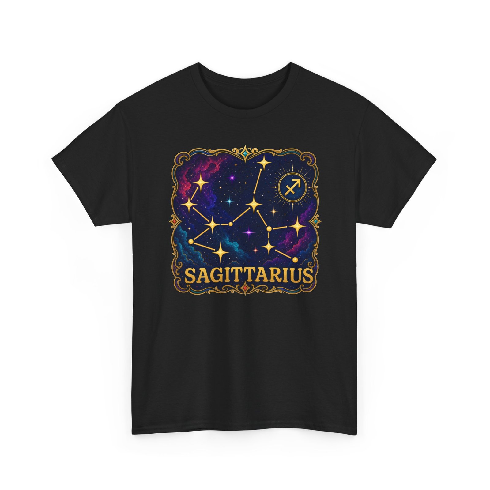 Sagittarius Constellation - Unisex T-Shirt – Aim for the Stars - Image 18