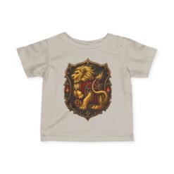 House of Lion – Toddler T-Shirt – Little Wizard, Big Courage - Image 11