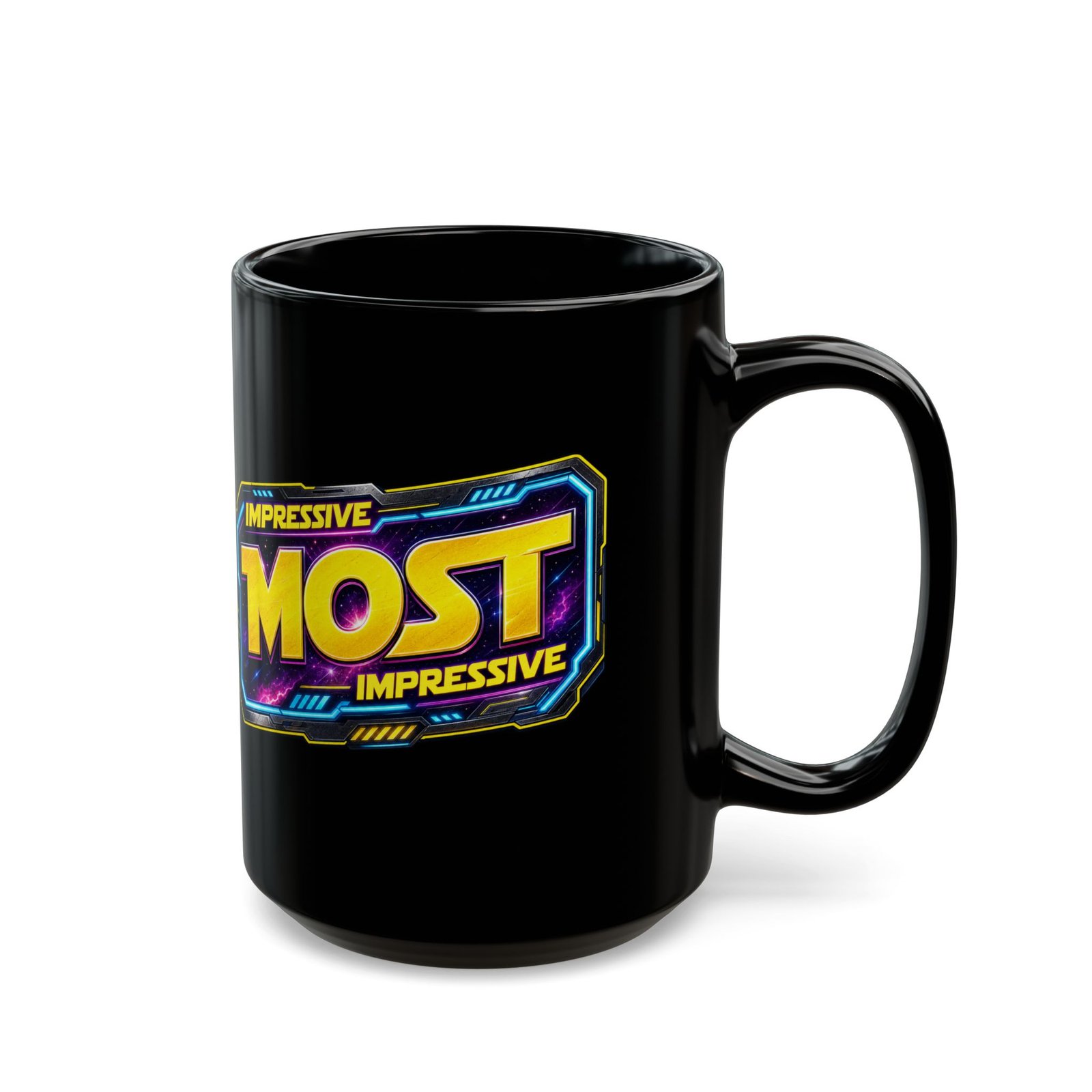 Impressive, Most Impressive - Black Mug – Sip Like Darth Vader Would - Image 5