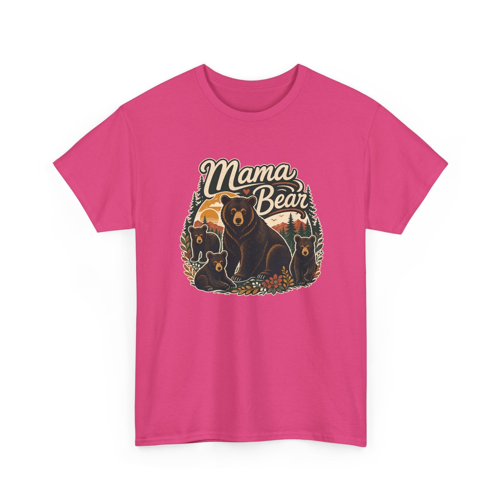 Mama Bear - Unisex T-Shirt – Fierce Love, Cozy Vibes - Image 14