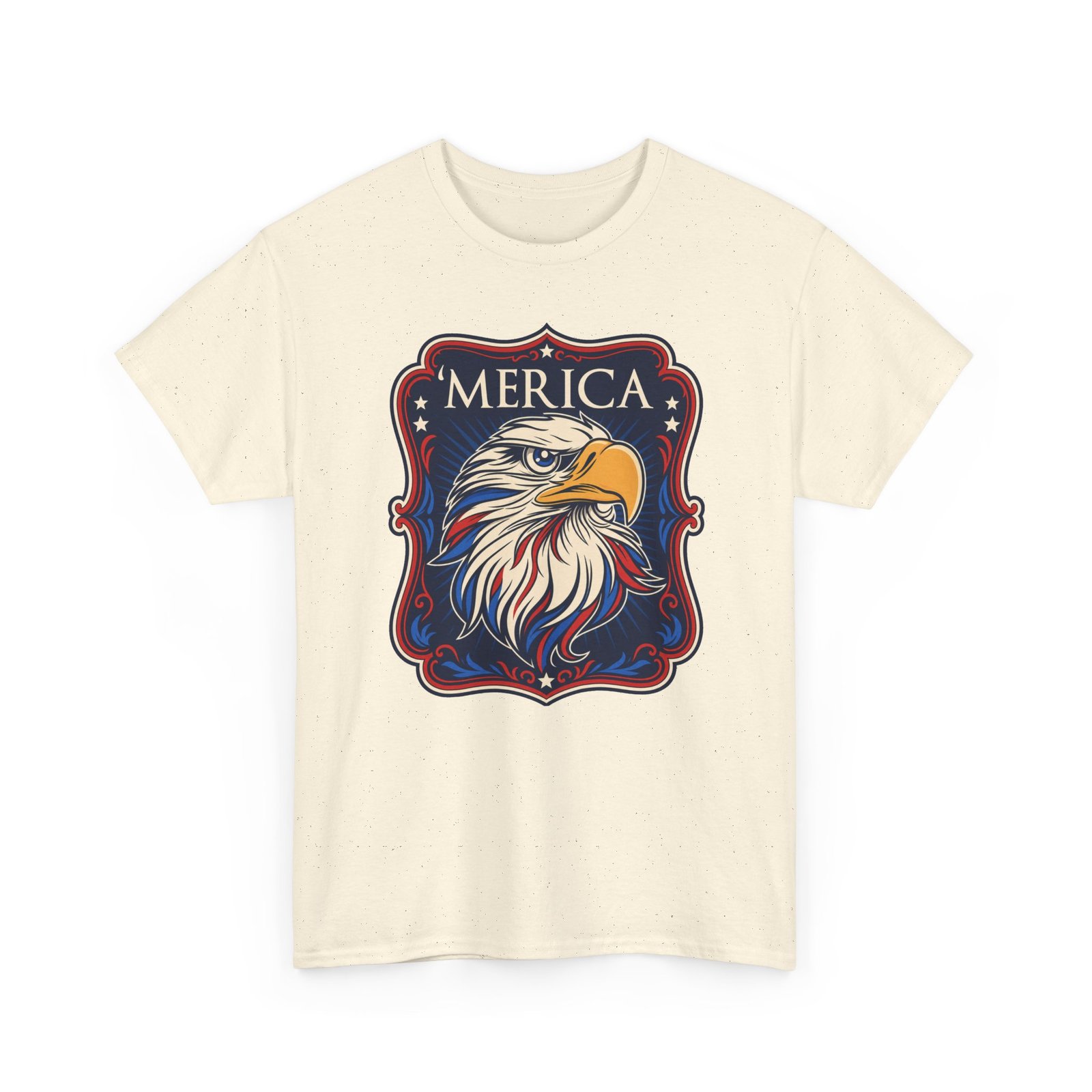 ’Merica - Unisex T-Shirt – Bald Eagle, Big Attitude - Image 25