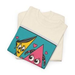 Alternative view of You Are Acute – Unisex T-Shirt for the Geometry of Love