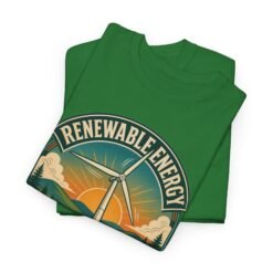 Alternative view of Renewable Energy: I’m A Big Fan" Unisex T-Shirt – Eco Humor in Style
