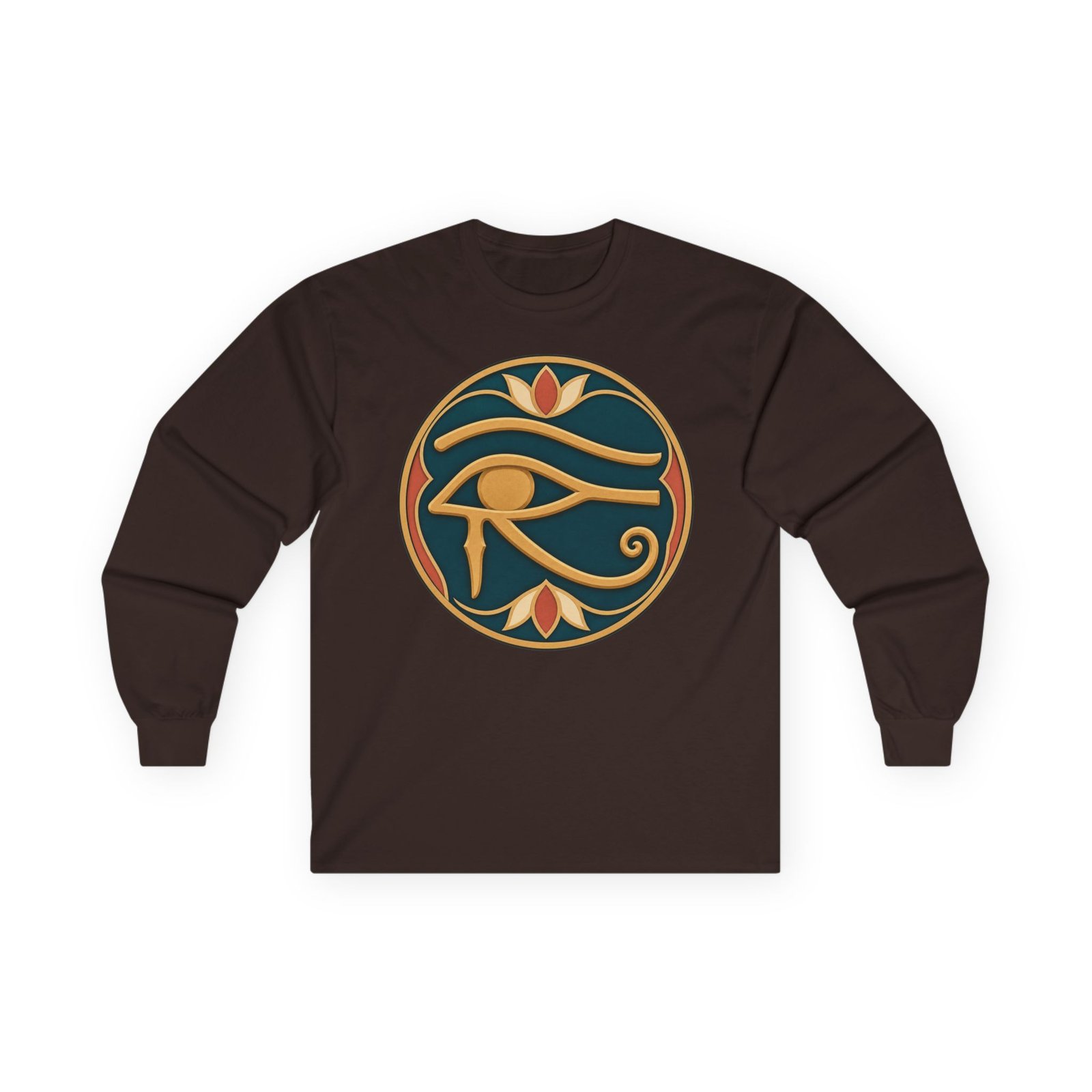 Eye of Horus - Unisex Long Sleeve T-Shirt – Ancient Egyptian Symbol, Timeless Style - Image 13