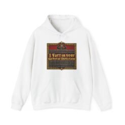 I Fart in Your General Direction – Unisex Hoodie – Medieval Insults Done Properly