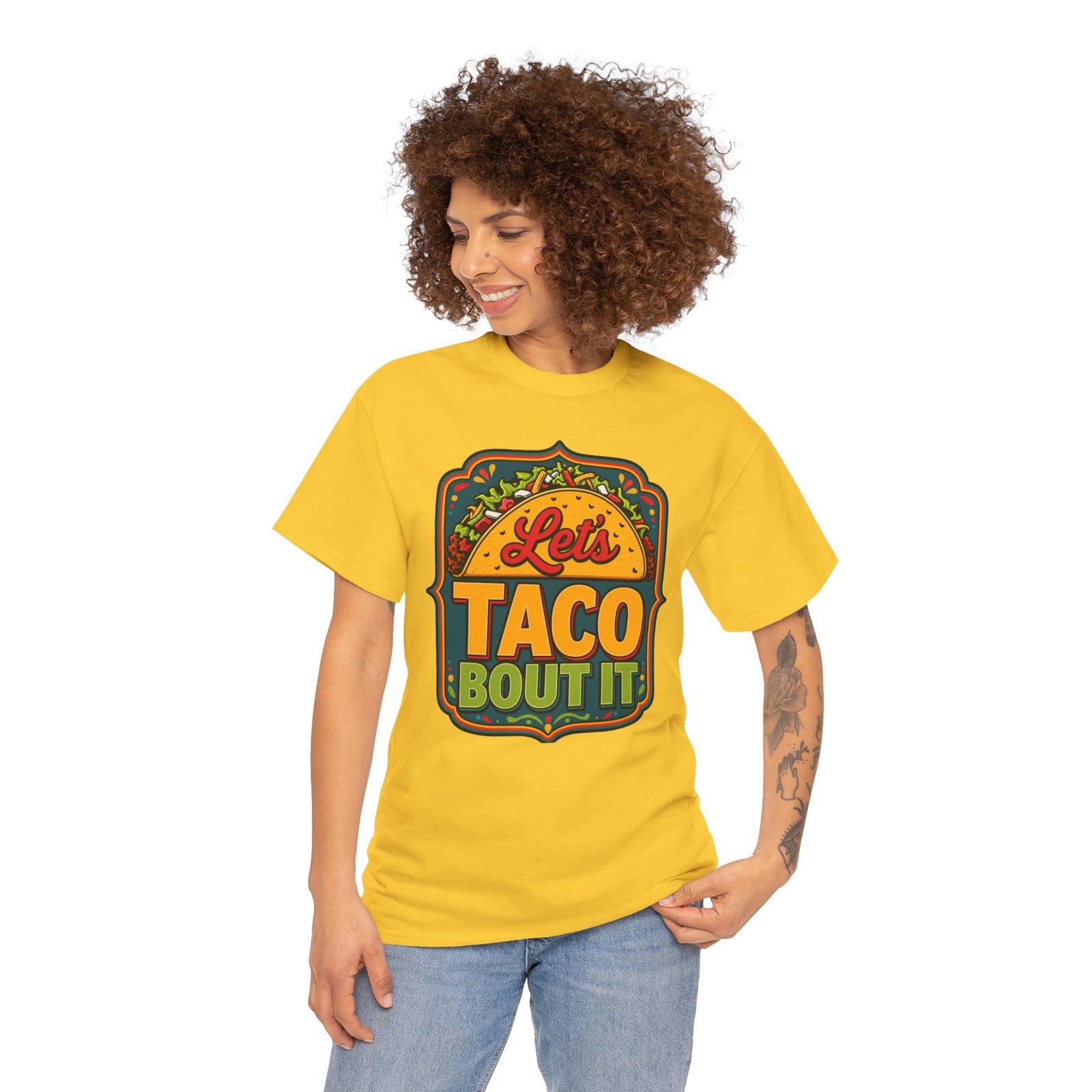 Let’s Taco ’Bout It - Unisex T-Shirt – Served with Extra Laughs - Image 5