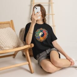 Chi Yi Jing Yin Yang – Unisex T-Shirt – Balance, Harmony & Timeless Symbolism - Image 3
