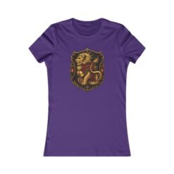 House of Lion – Women’s T-Shirt – Bold Heart, Wizarding School Courage - Image 16
