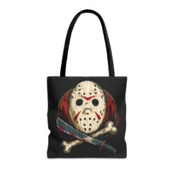 Jason Voorhees Jolly Roger - Tote Bag – Friday the 13th Horror - Image 5