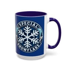 Special Snowflake – Color Accent 11oz or 15oz Mug – Uniquely Caffeinated - Image 11