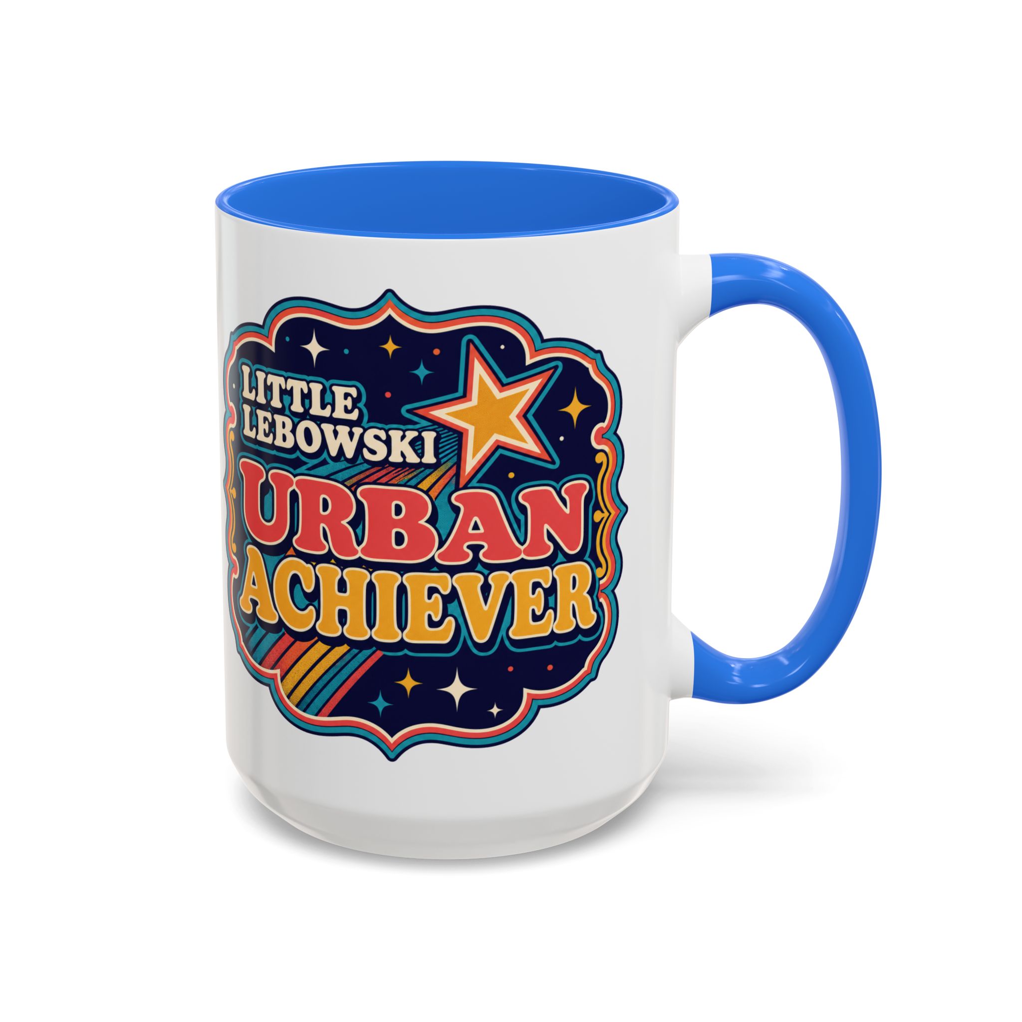 Little Lebowski Urban Achiever – Accent Color Mug – Modest Goals, Strong Coffee - Image 29