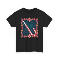 Candy Cane Shiv – Unisex T-Shirt – Sweet but Slightly Unhinged