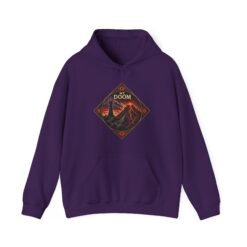 Mount Doom and Eye of Sauron – Unisex Hoodie – Welcome to Mordor - Image 14
