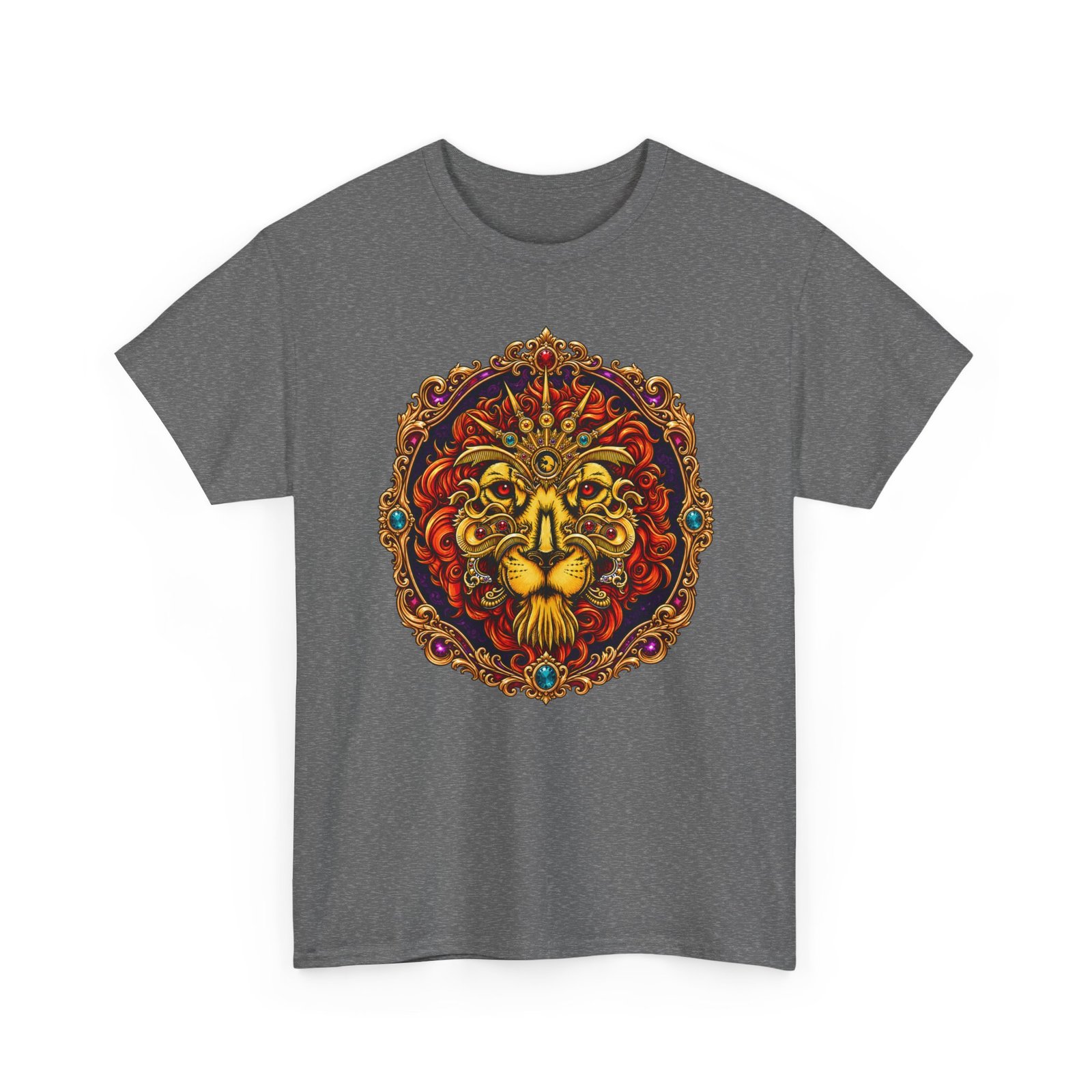Lion Mask - Unisex T-Shirt – Wear the Spirit of the King - Image 27
