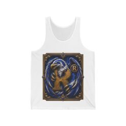 House of Eagle – Unisex Jersey Tank Top – Cool Wizarding School Style for Clever Minds