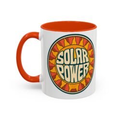 Solar Power – Color Accent Mug – Renewable Morning Energy - Image 18