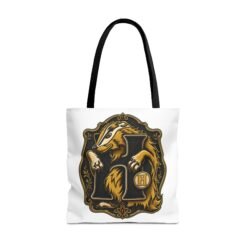House of Badger – Tote Bag – Carry Your Wizarding School House Pride - Image 4