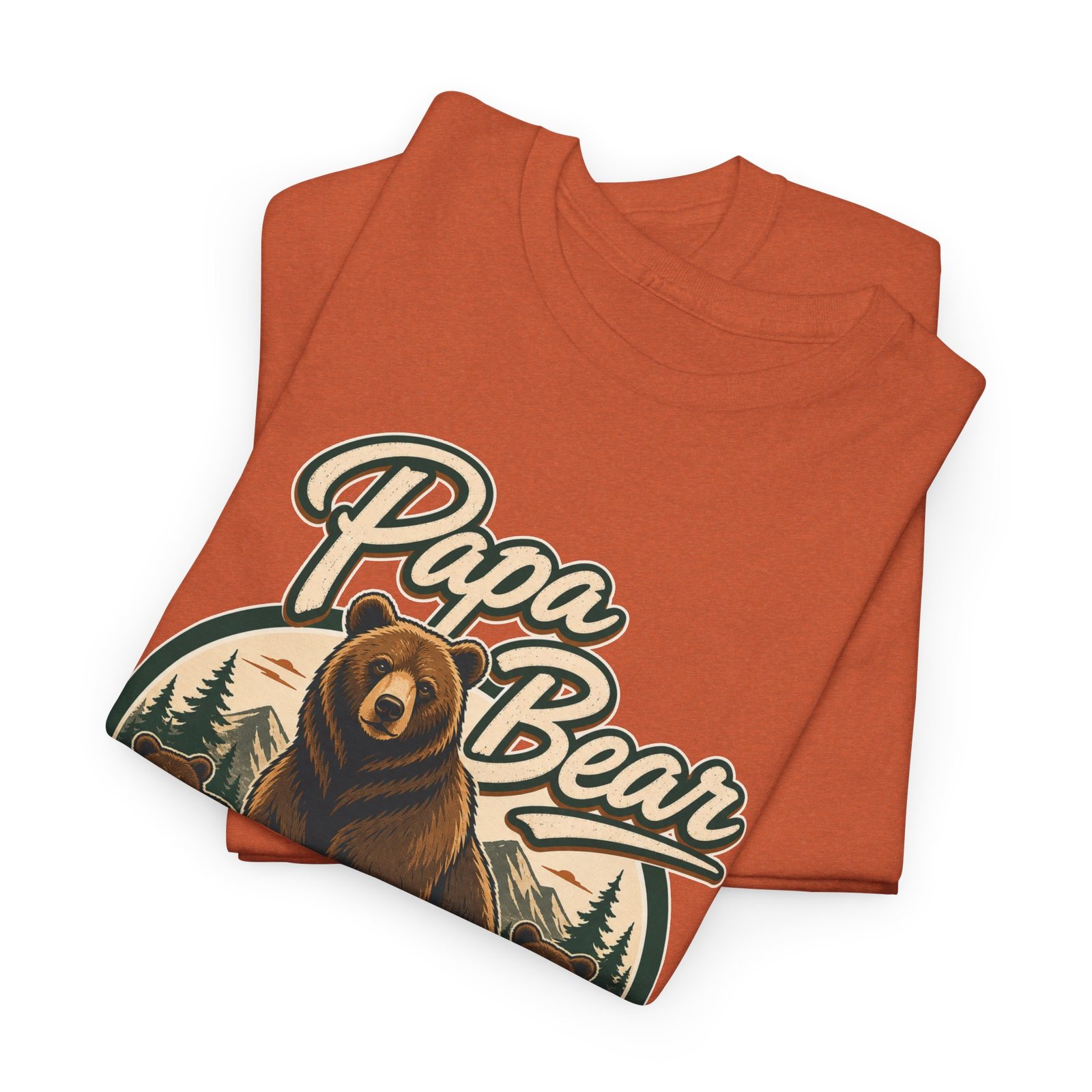 Papa Bear – Unisex T-Shirt – Proud Protector of the Den - Image 3