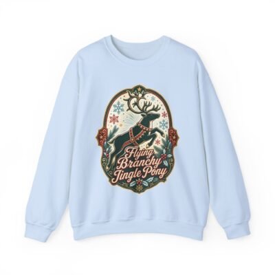Flying Branchy Jingle Pony - Unisex Sweatshirt – Absurdly Festive