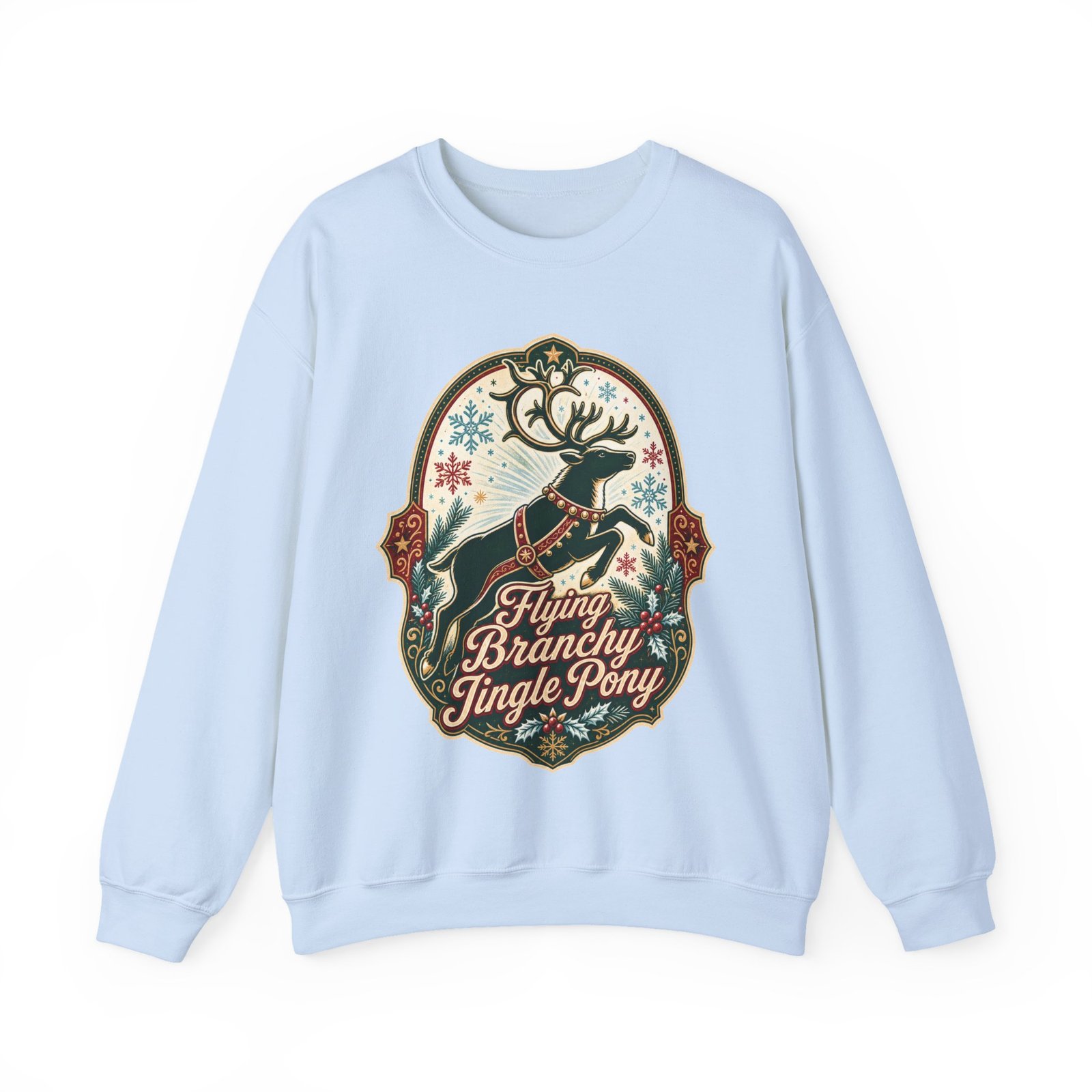 Flying Branchy Jingle Pony - Unisex Sweatshirt – Absurdly Festive