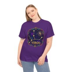 Virgo Constellation - Unisex T-Shirt – Celestial Precision - Image 6
