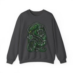 House of Snake – Unisex Sweatshirt – Cozy Wizarding School Ambition - Image 12