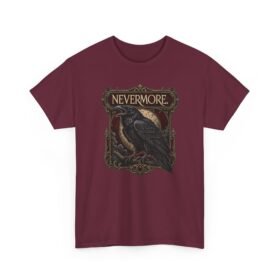 Nevermore - Unisex T-Shirt – Dark, Poetic, and Timeless