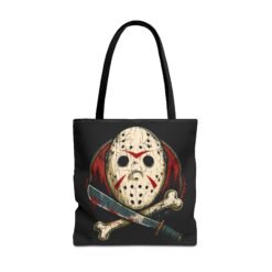 Jason Voorhees Jolly Roger - Tote Bag – Friday the 13th Horror - Image 9