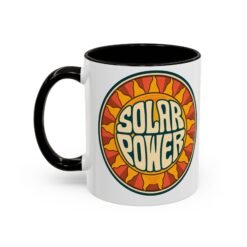 Solar Power – Color Accent Mug – Renewable Morning Energy - Image 4