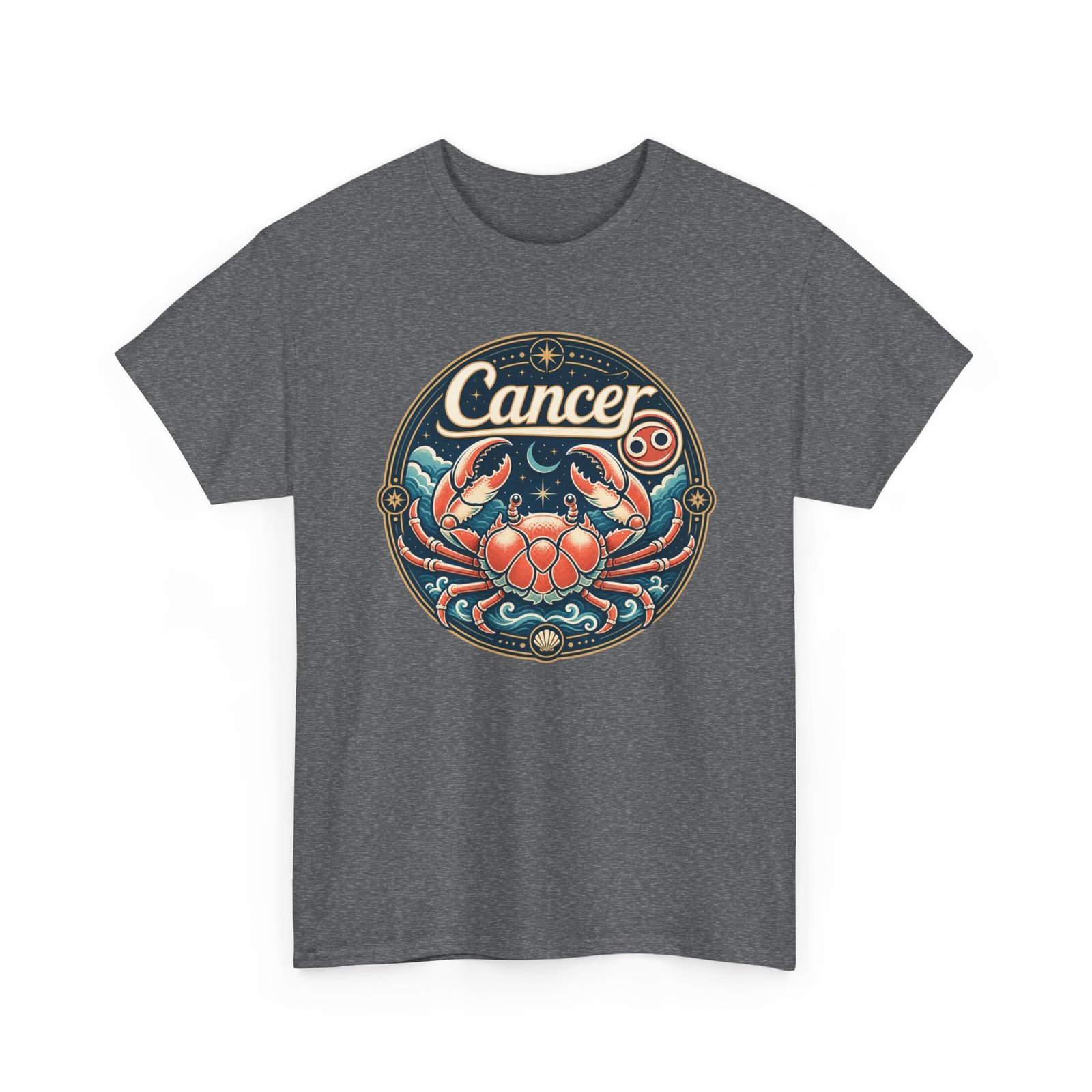 Cancer Zodiac - Unisex T-Shirt - Cosmic Crab Vibes - Image 15